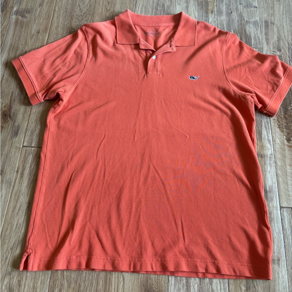 Vineyard Vines polo.